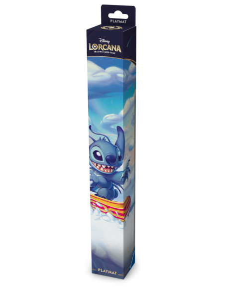 Disney Lorcana Stitch and Angel in Winterspel Playmat S14