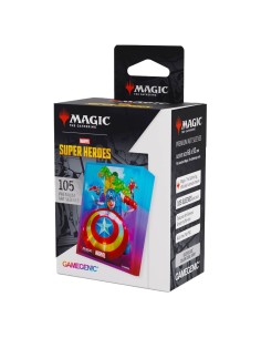 MTG Marvel Super Heroes Art Sleeves - Captain America