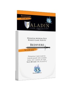 Paladin Sleeves Bedivere Premium Medium Plus 54x80mm