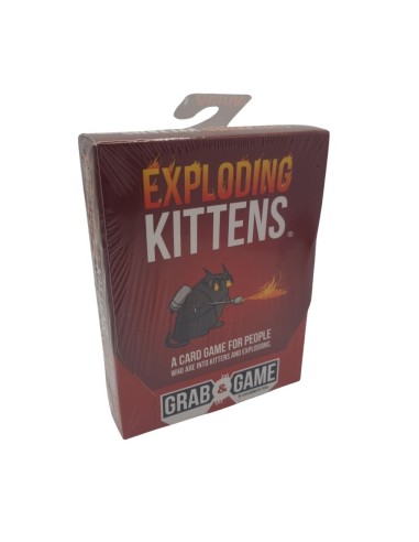 Grab & Game Exploding Kittens Caixa Danificada
