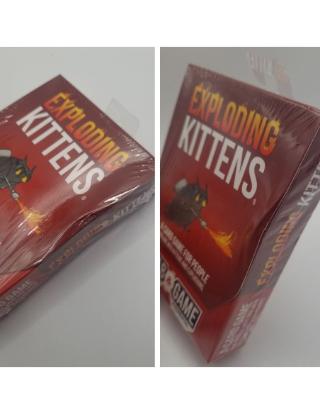 Grab & Game Exploding Kittens Caixa Danificada