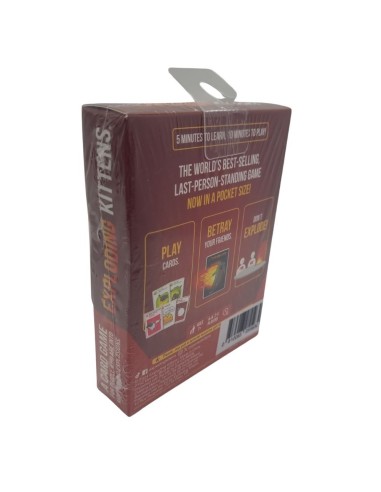 Grab & Game Exploding Kittens Caixa Danificada