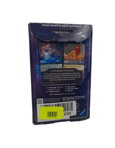 Disney Lorcana The First Chapter Starter Deck EN-Caixa Danif