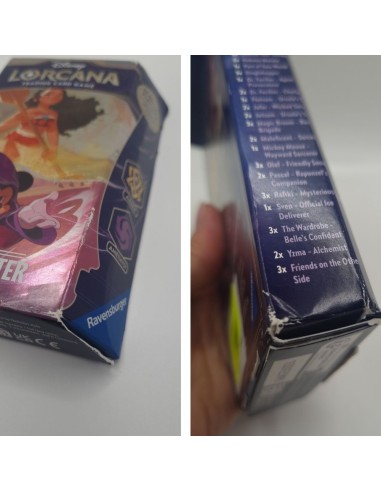 Disney Lorcana The First Chapter Starter Deck EN-Caixa Danif