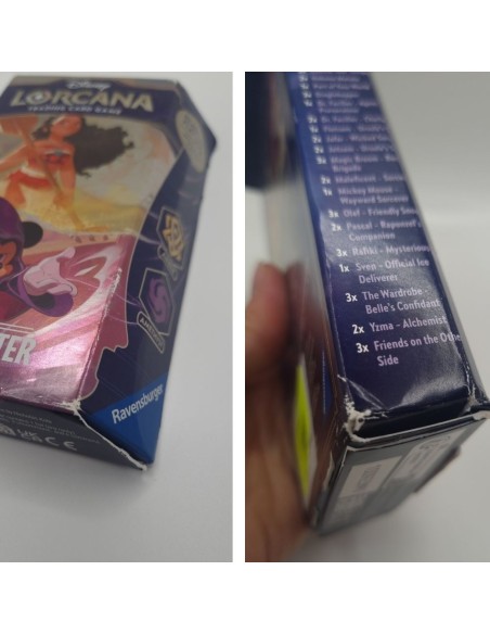 Disney Lorcana The First Chapter Starter Deck EN-Caixa Danif