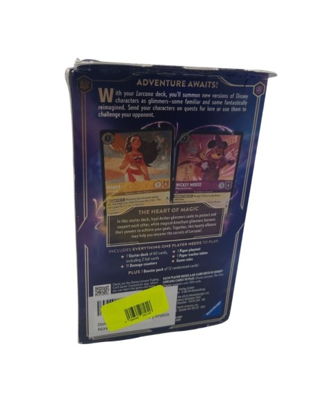 Disney Lorcana The First Chapter Starter Deck EN-Caixa Danif
