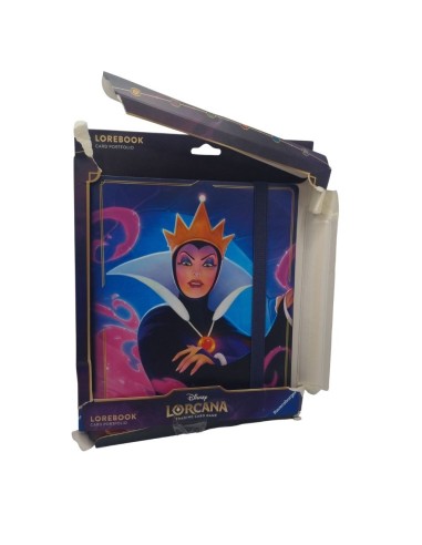 Disney Lorcana Evil Queen Card Portfolio - Caixa Danificada
