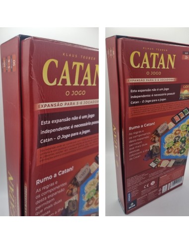 Catan 5-6 Player Extension (PT) Caixa Danificada