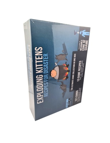 Exploding Kittens Recipes for Disaster - Caixa Danificada