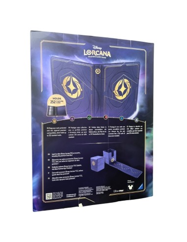 Disney Lorcana Premium Card Portfolio-Caixa Danificada