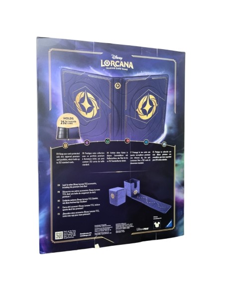 Disney Lorcana Premium Card Portfolio-Caixa Danificada