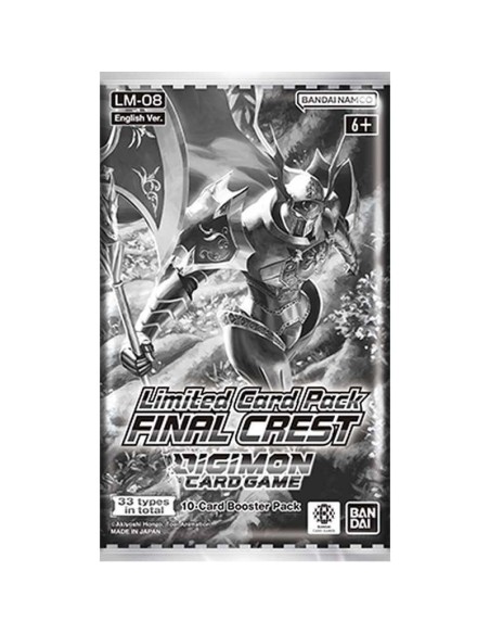 Digimon Card Game Limited Pack Final Crest Booster LM08