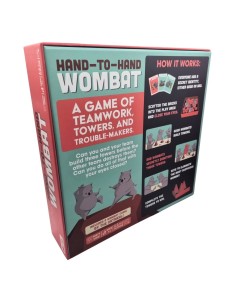 Hand to Hand Wombat - Game by Exploding Kittens - Caixa Dan 2