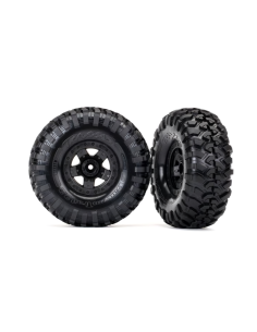 2.2 Black TRX-4 Sport Wheels w/ Canyon Trail Tires (2)