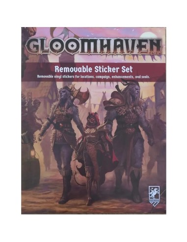 Gloomhaven 2nd Edition Removable Sticker Set