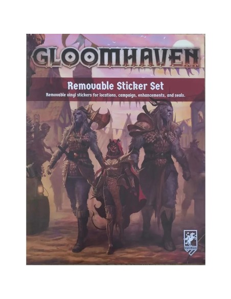 Gloomhaven 2nd Edition Removable Sticker Set