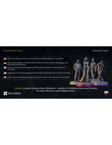 Teburu: Vampire TM – Milan Uprising Playable Characters