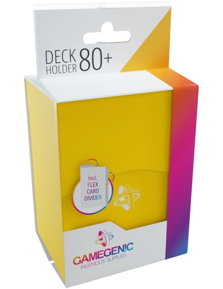 Gamegenic - Deck Holder 80+ Yellow