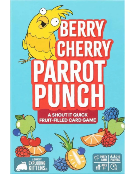 Berry Cherry Parrot Punch – Game by Exploding Kittens