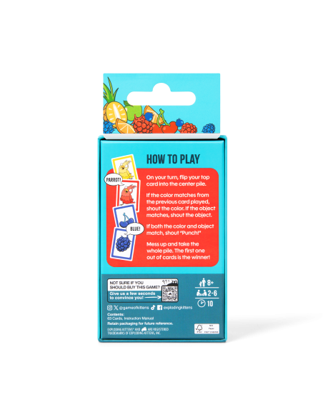 Berry Cherry Parrot Punch – Game by Exploding Kittens