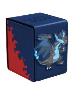 PKM Mega Charizard X Alcove Flip Deck Box