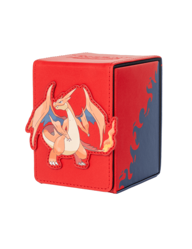 PKM Mega Charizard Y Alcove Flip Deck Box