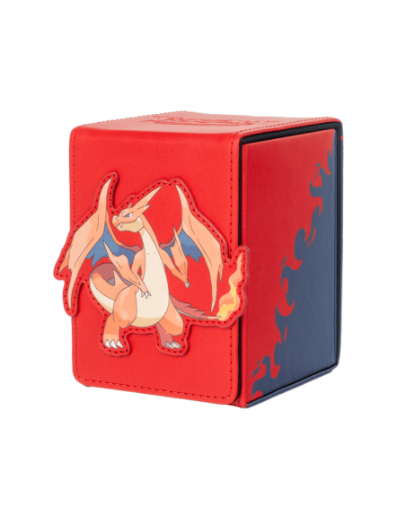 PKM Mega Charizard Y Alcove Flip Deck Box
