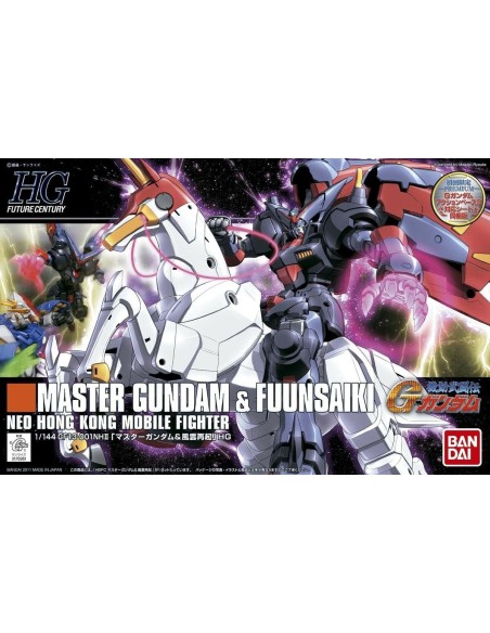 HGFC 1/144 (High Grade Future Century) - Master Gundam