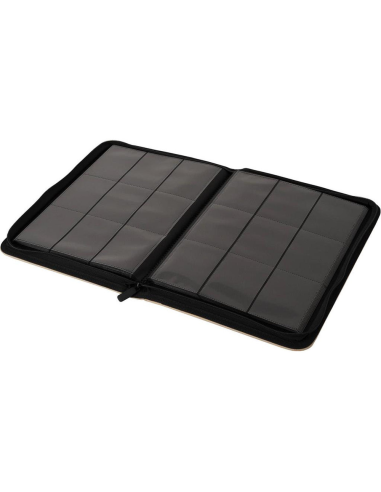 WiseGuard Zip Binder 9 (360 cards) - Black