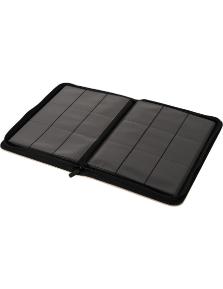 WiseGuard Zip Binder 9 (360 cards) - Black