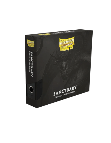 Dragon Shield Sanctuary Slipcase Binder 4 Ring - Black