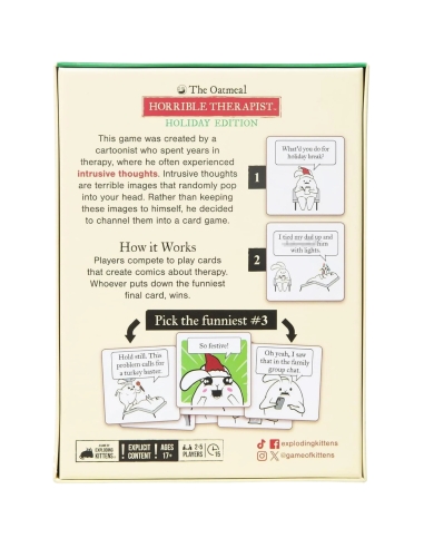 Horrible Therapist: Holiday Edition - by Exploding Kittens