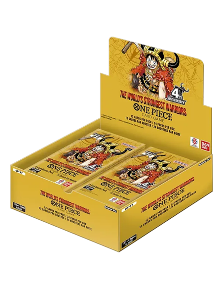 One Piece Card Game The World Strongest Warrior Display OP17