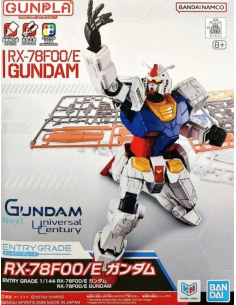 GUNDAM Entry Grade 1/144 - RX-78F00/E