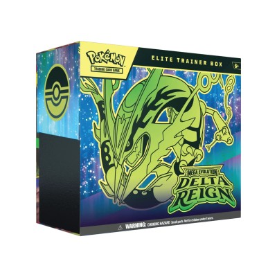 PKM Mega Evolution: Delta Reign Elite Trainer Box