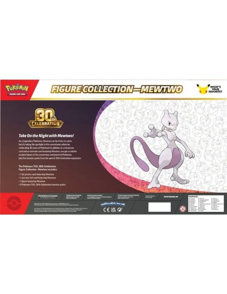 PKM 30th Celebration: Mewtwo Figure Collection EN