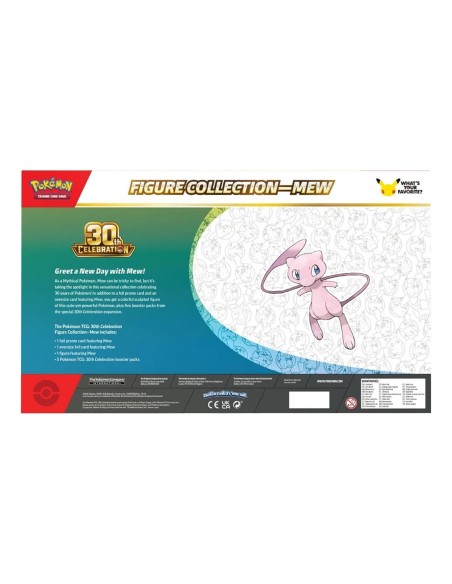 PKM 30th Celebration: Mew Figure Collection EN