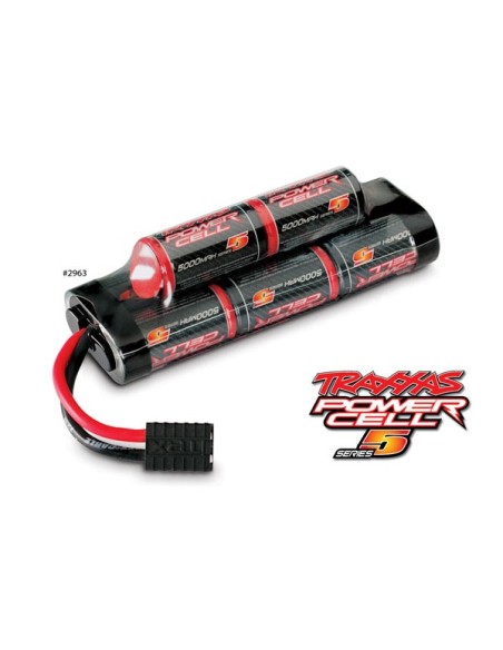 Battery, Series 5 Power Cell, 5000mAh (NiMH, 8-C hump, 9.6V)