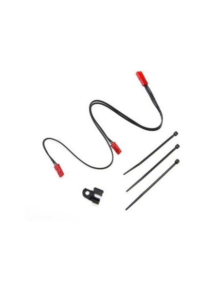 LED lights, center harness, Summit wire clip