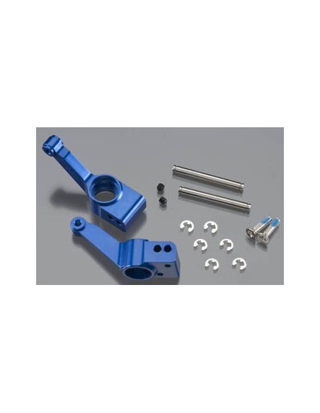 Carriers, stub axle (blue-anod 6061-T6 ALUM) rear (2)