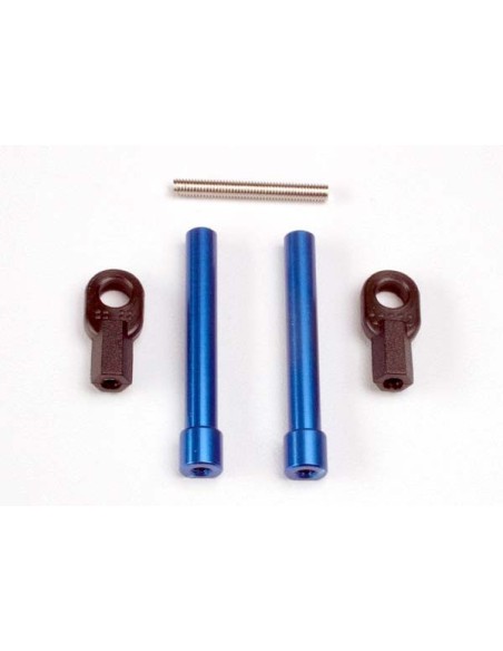 Bellcrank posts, ALUM (2) steering link threaded rod 3x25mm