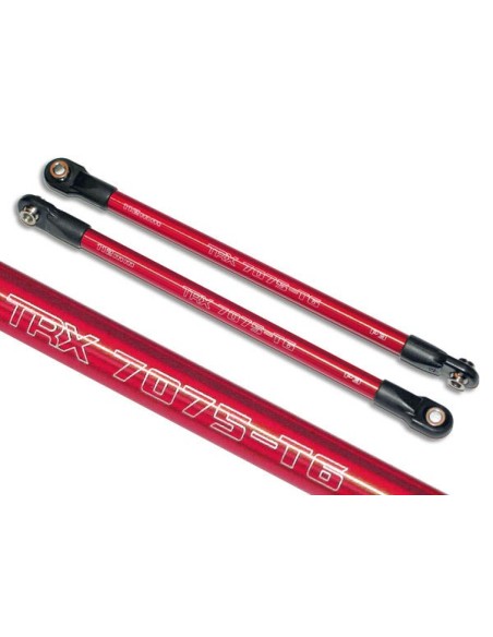 Push rod (ALUM) (w/rod ends) (2) red use w/ 5359