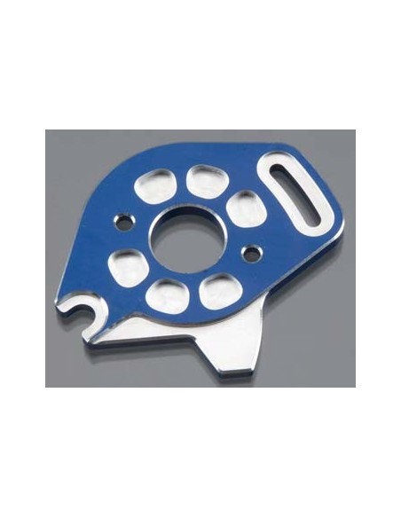 Plate, motor, 6061-T6 ALUM (blue-anod)