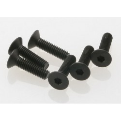 Screws, 4x15mm countersunk (hex drive) (6)