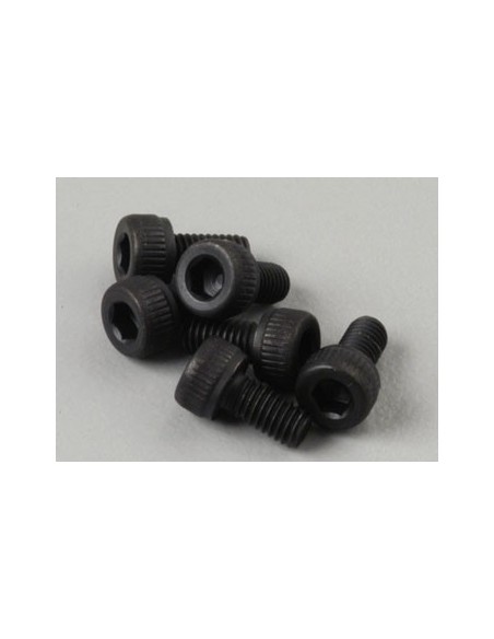 Screws, 3x6mm cap-head (hex drive) (6)