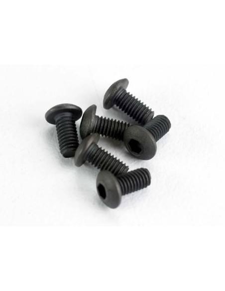 Screws, 3x6mm button-head (hex drive) (6)