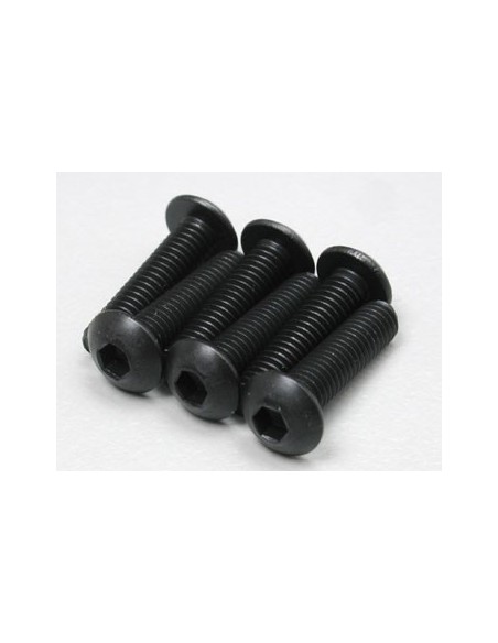 Screws, 3x12mm button-head (hex drive) (6)
