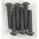 Screws, 3x15mm button-head (hex drive) (6)