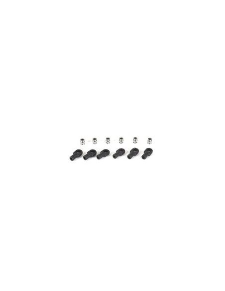 Rod ends, short (6) hollow balls (6)