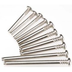 Suspension screw pin set, steel (hex drive) (req part 2640)